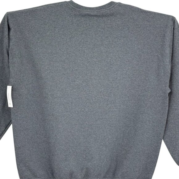 Athletic Works Mens Fleece Dark Gray Sweatshirt 4XL (58-60) Moisture Wicking NWT - Picture 3 of 10